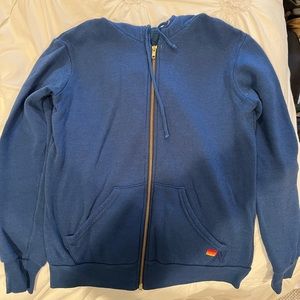 Aviator nation blue zip-up